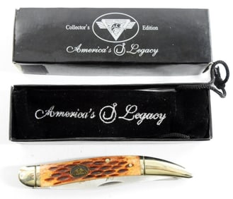 AMERICA'S LEGACY 2 BLADE FOLDING KNIFE