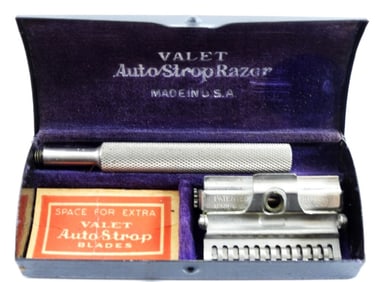 VINTAGE VALET AUTO/STROP RAZOR