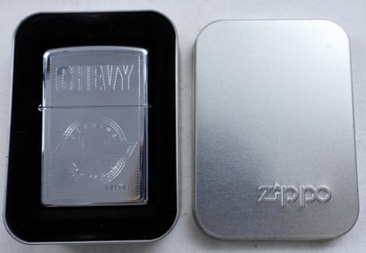2003 CHEVY EMBLEM ZIPPO SEALED