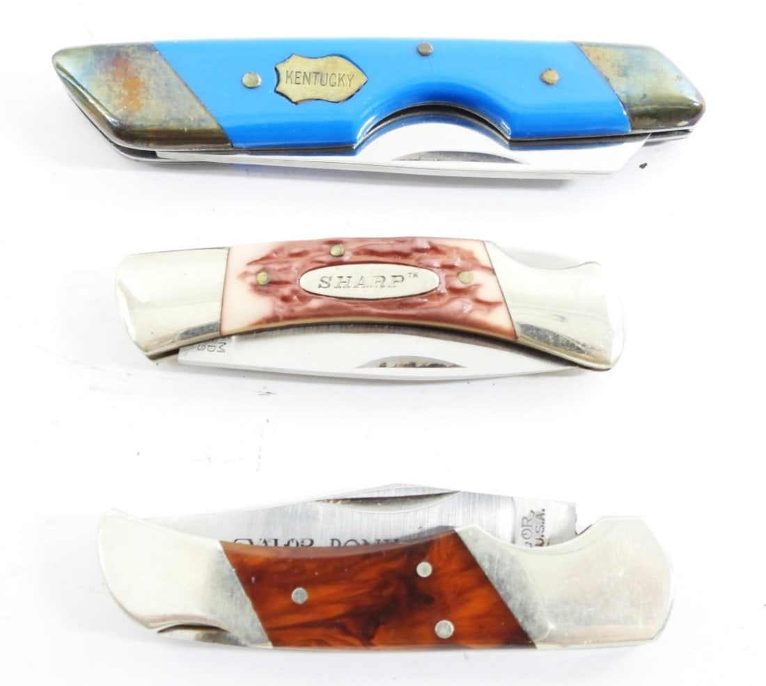 1980 ELK HORN w/KENTUCKY insert HANDLE (1 of 4)