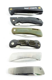 (6) SINGLE BLADE LOCKBACK KNIFE LOT