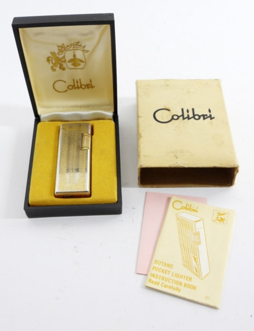 VINTAGE CALIBRI BUTANE POCKET LIGHTER (1 of 3)