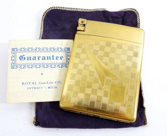 ROYAL CASE LITE CIGARETTE HOLDER/LIGHTER