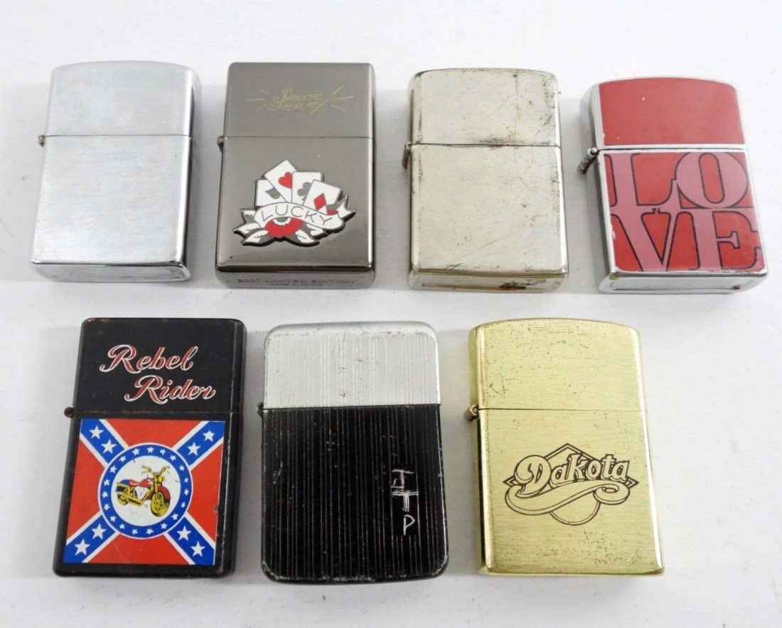 (7) PREOWNED FLIP TOP LIGHTERS (1 of 4)