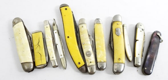 (11) VINTAGE KNIFE LOT - GREAT MIX