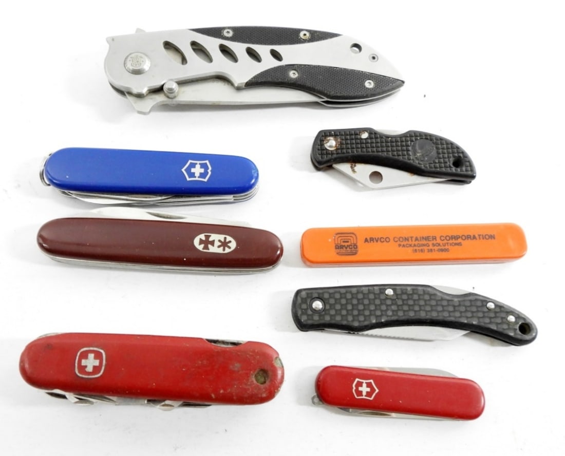 (8) UTILITY / MULTI-FUNCTION KNIFE LOT (1 of 2)