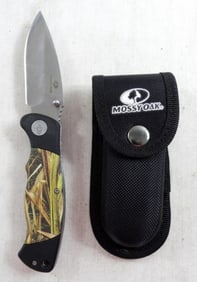 MOSSY OAK SINGLE BLADE HUNTING KNIFE