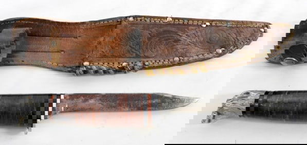 UNIQUE VTG SCHRADE-WALDEN FIXED KNIFE