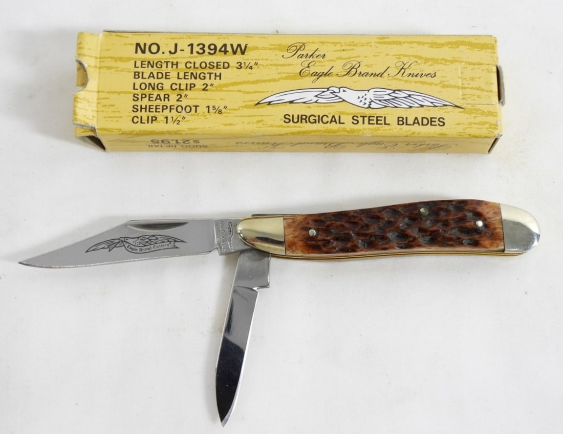 PARKER EAGLE BRAND KNIVES POCKET KNIFE (1 of 3)