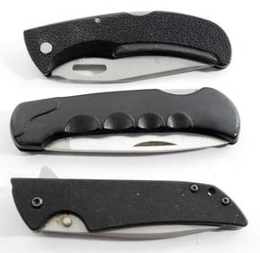 3 UTILITY POCKET KNIVES LOT