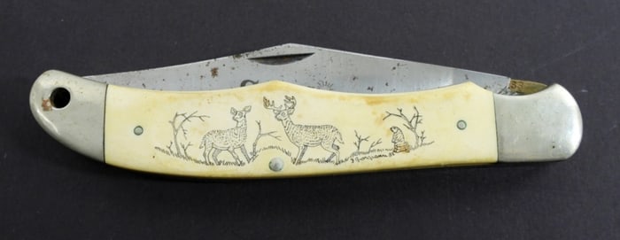 VTG SCHRADE SC500 FOLDING KNIFE