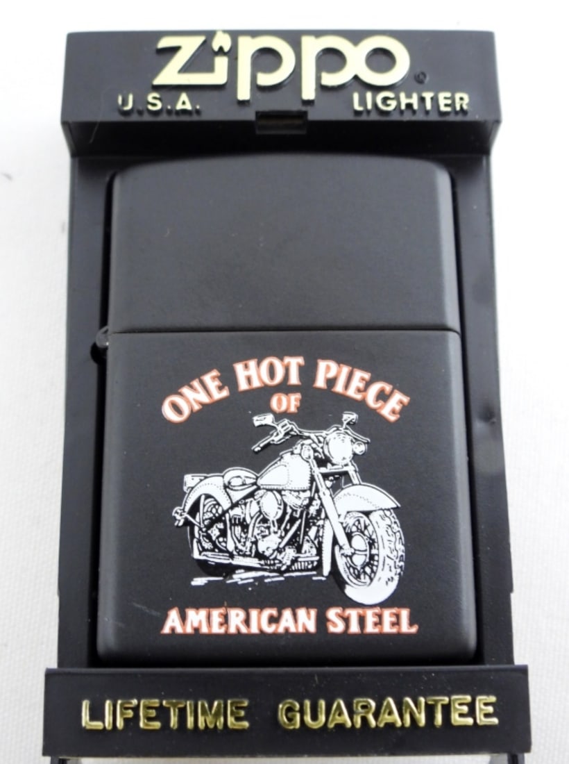 1991 MOTORCYCLE ZIPPO (1 of 3)