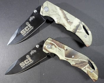 (2) MASTER USA KNIFE SCI