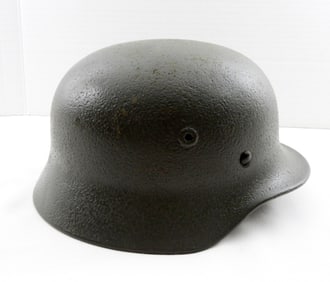 MILITARY METAL POT HELMET GREEN