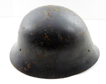 MILITARY METAL POT HELMET GREY