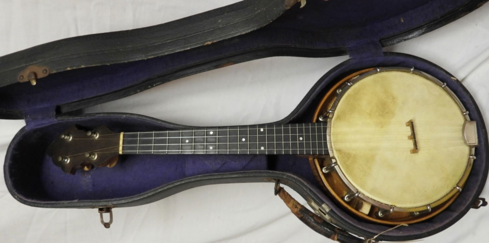 WEYMAN BANJO KEYSTONE MINI: BID LIVE NOW / NICE RARE UNIT