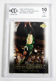 2003 UPPER DECK LEBRON JAMES #4 BCCG 10