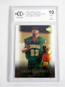 2003 UPPER DECK LEBRON JAMES #6 BCCG 10