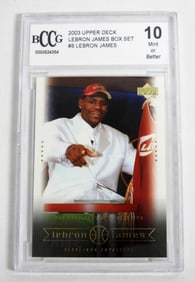 2003 UPPER DECK LEBRON JAMES #8 BCCG 10