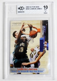 03 SI FOR KIDS #264 LEBRON JAMES BCCG 10