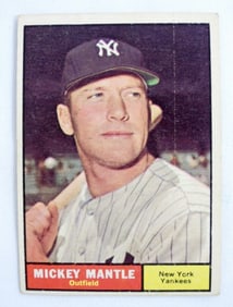 1961 TOPPS #300 MICKEY MANTLE
