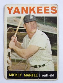 1964 TOPPS #50 MICKEY MANTLE