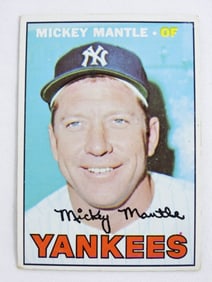 1967 TOPPS #150 MICKEY MANTLE