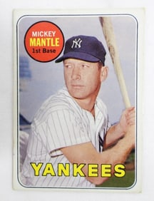 1969 TOPPS #500 MICKEY MANTLE