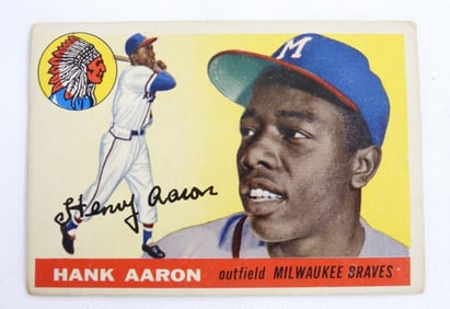 1955 TOPPS #47 HANK AARON