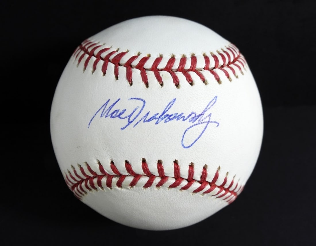 MOE DRABOWSKY AUTO BASEBALL JSA COA (1 of 3)