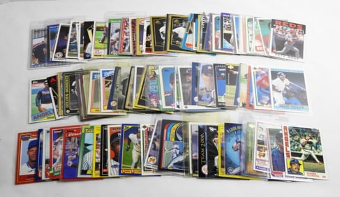 100 - BASEBALL STAR CARDS - ROSE, RIPKEN