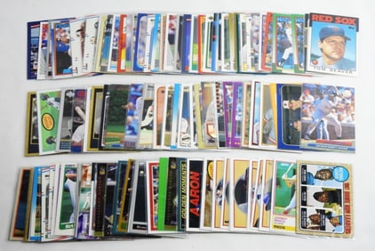 100 - BASEBALL STAR CARDS - AARON,