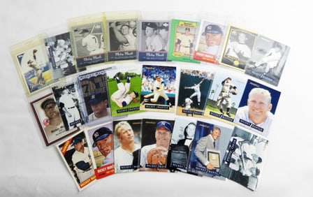 (24) MICKEY MANTLE COMMEMORATIVE CARDS