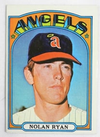 1972 TOPPS #595 NOLAN RYAN EX