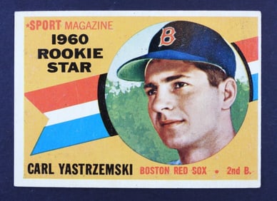 1960 TOPPS CARL YAZTRZEMSKI ROOKIE