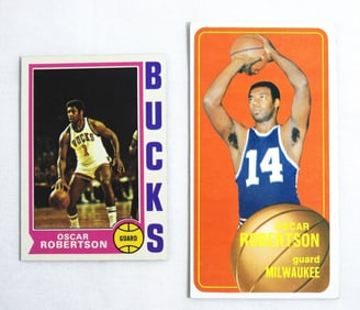 1970/71 TOPPS & 1974/75 TOPPS OSCAR