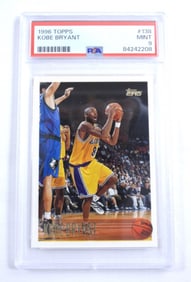1996 TOPPS KOBE BRYANT #138 PSA MINT 9