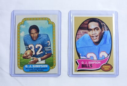 1970 TOPPS #90 O J SIMPSON ROOKIE
