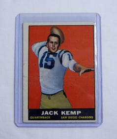 1961 TOPPS #166 JACK KEMP