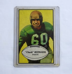 1953 BOWMAN #24 CHUCK BEDNARIK