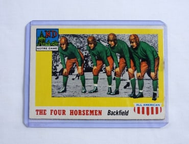 1955 TOPPS ALL-AMERICAN FOUR HORSEMAN