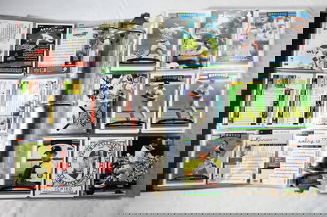 LARGE FULL ALBUM SPORTS CARDS - LOADED: MOSTLY ALL DIFFERENT - BASEBALL, BASKETBALL & FOOTBALL - MODERN MIX
