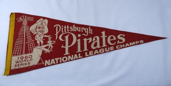 1960 PITTSBURGH PIRATES PENNANT NATL