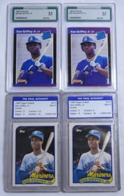 1989 KEN GRIFFEY JR LOT (4)
