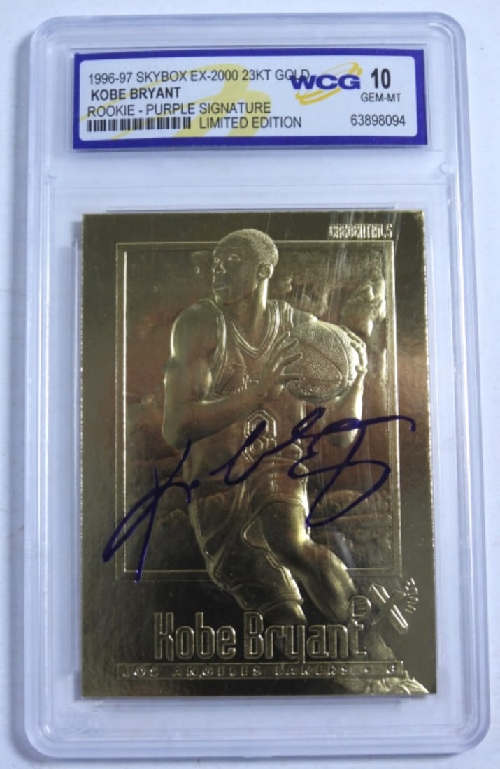 1996-97 SKYBOX EX-2000 KOBE BRYANT (1 of 2)