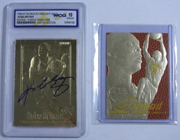 KOBE BRYANT 1996-97 CARD LOT (2)