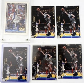 (6) SHAQUILLE O'NEAL BASEKETBALL CARDS