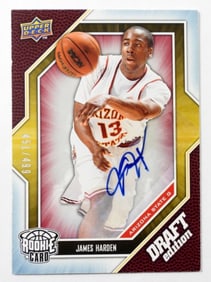 2009-10 JAMES HARDEN AUTOGRAPH ROOKIE