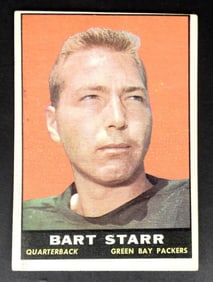 1961 TOPPS #39 BART STARR - PACKERS