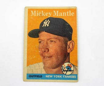 1958 TOPPS #150 MICKEY MANTLE